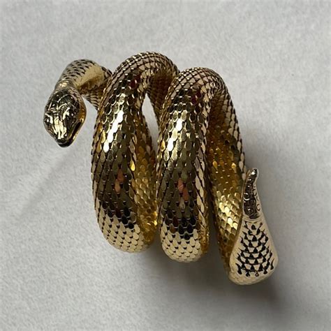 Whiting Davis Jewelry Vintage Whiting Davis Snake Bracelet Poshmark