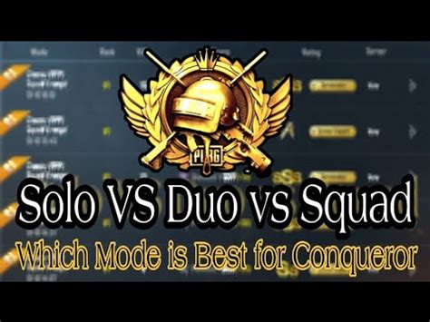 Best Mode To Rank Push Conqueror Easily Solo Duo Squad Sher Yt