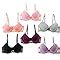 Alyce Ives Intimates Womens Lace Trim Bra Petite To Plus Size Pack Of