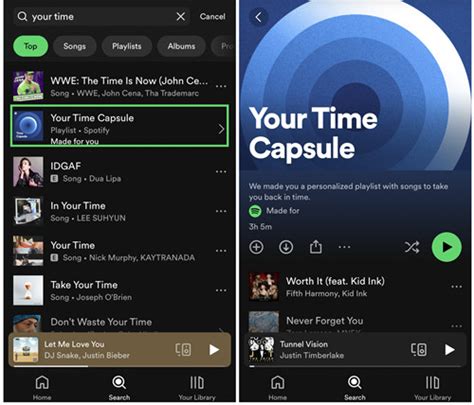 Solved Your Time Capsule Your Playlist In A Bottle On Spotify