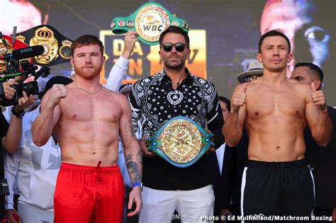 WATCH LIVE: Golovkin V Canelo 3 Weigh In - Latest Boxing News Today