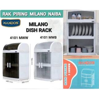 Jual Naiba Milano Nados 4102 4101 Mini Dish Rack NANDOS NAIBA