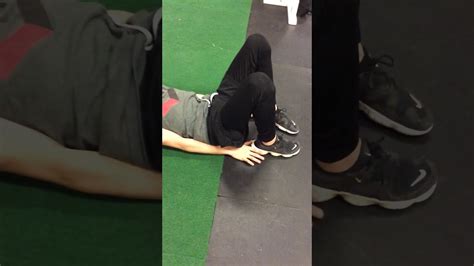 Supine Single Leg Glute Bridge YouTube