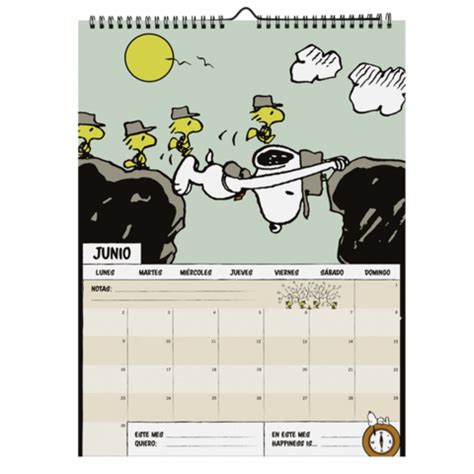 Calendario Mooving Snoopy