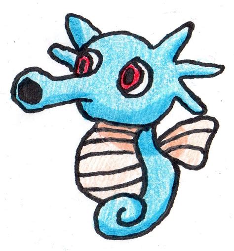 Horsea - pokemon by Ritalabella on DeviantArt