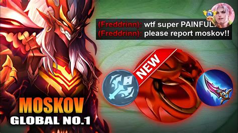 Thank You Moonton For This New Moskov One Shot Build And Emblem