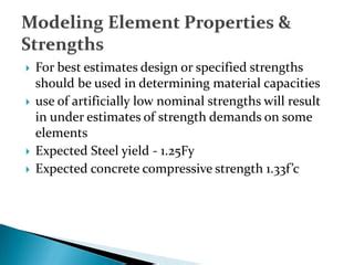 Non Linear Static Pushover Analysis Ppt