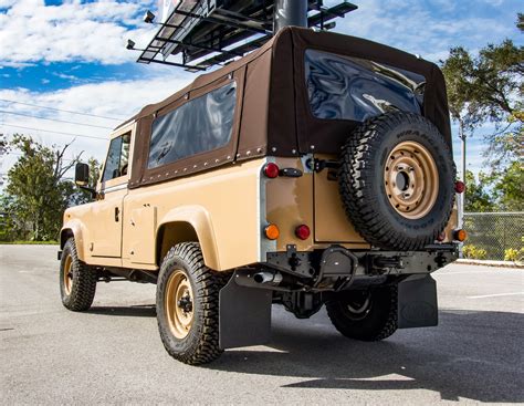 Restored 1987 Land Rover Defender 110 Soft Top PCARMARKET