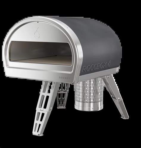 Durable Easy To Wash Gozney Roccbox Outdoor Pizza Oven Gray A