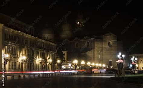 City night lights Stock Photo | Adobe Stock