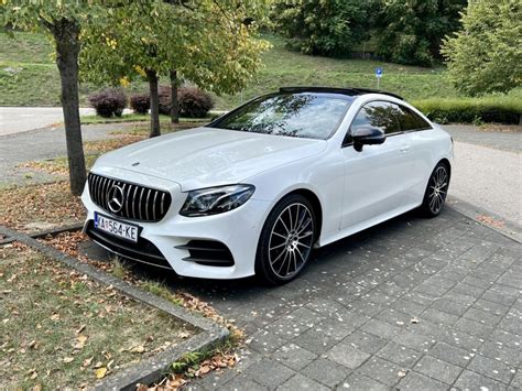 Mercedes Benz E Klasa Amg Line Coupe D Panorama Widescreen Ambi