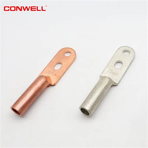 Double Hole Copper Aluminum Bimetal Wire Connector Crimp Terminal