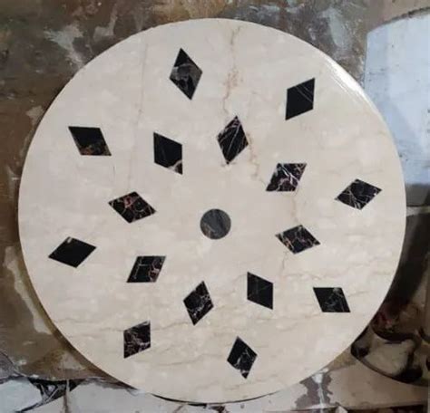 White Marble Inlay Table Tops Size X Feet At Rs Square Feet In