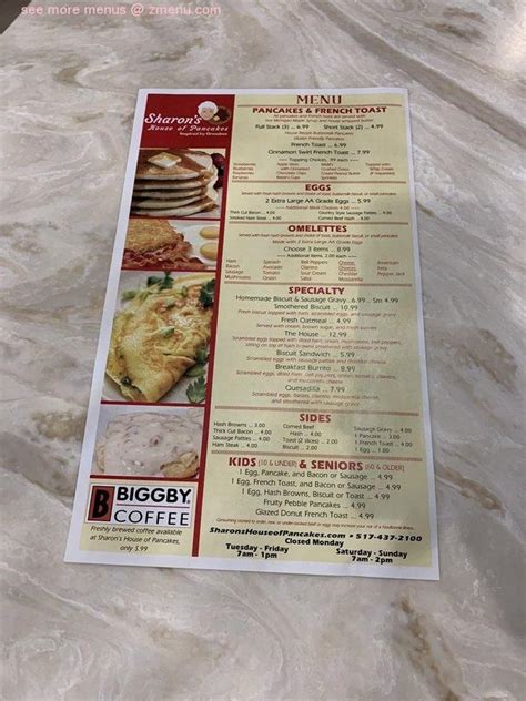 Online Menu of Hillsdale Market House Restaurant, Hillsdale, Michigan, 49242 - Zmenu