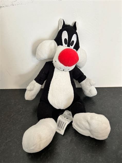 Vintage 1990 Sylvester Warner Bros Hand Puppet Looney Tunes