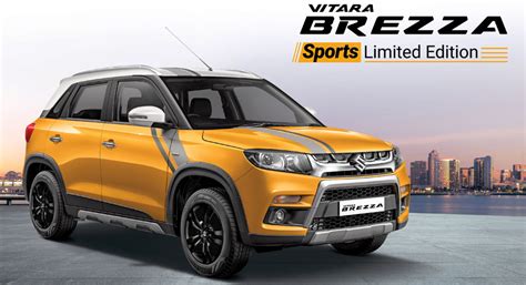 Maruti Suzuki Vitara Brezza Sport Limited Edition Accessory Package Launched Autocar India