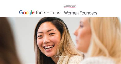 Google Startups Accelerator For Women Founders