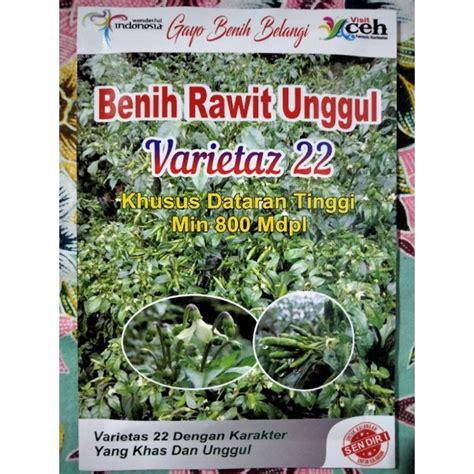 Jual Benih Cabe Rawit Hijau Varietaz Kemasan Gram Bibit Cabai