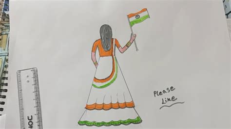 Republic Day Drawing Easy Step How To Draw 26 January Drawing Easy Step