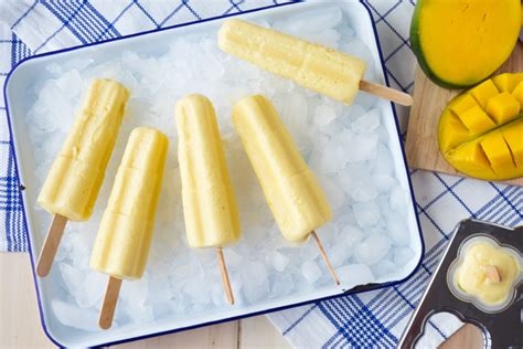 Mango And Yogurt Popsicles For Breakfast GF The Worktop