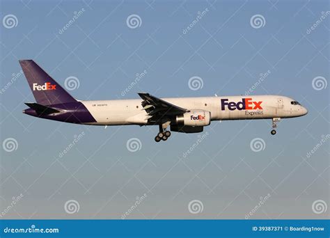 Fedex Boeing 757 200 N972fd Cargo Plane Departure And Take Off At