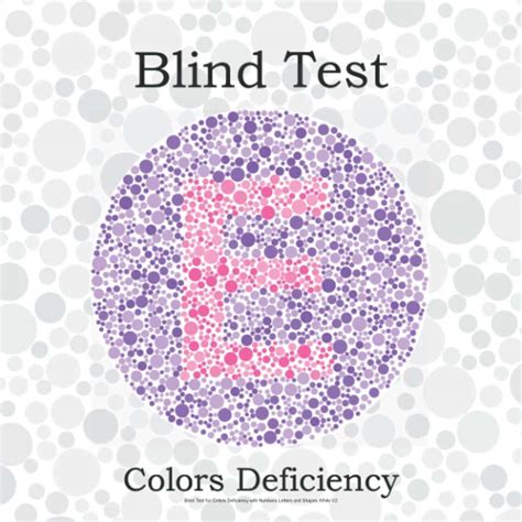 Download A Poster With The Words Blind Test Colors Deficiency