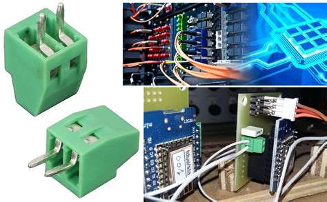 50 Pcs Bornier à Vis Connecteur Bornier à Souder de PCB Circuit Imprimé