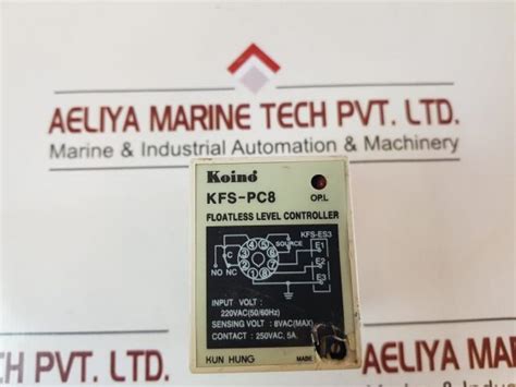 Kun Hung Kfs Pc8 Floatless Level Controller Aeliya Marine