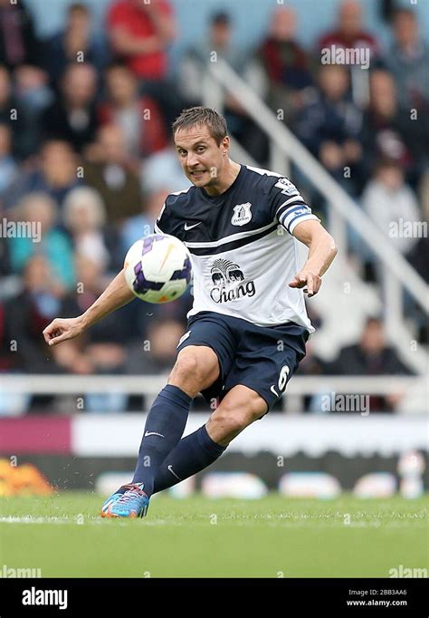 Phil Jagielka, Everton Stock Photo - Alamy