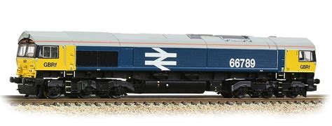 Graham Farish 371 389 Class 66 7 66789 British Rail 1948 1997 Gbrf Br Blue Large Logo Diesel