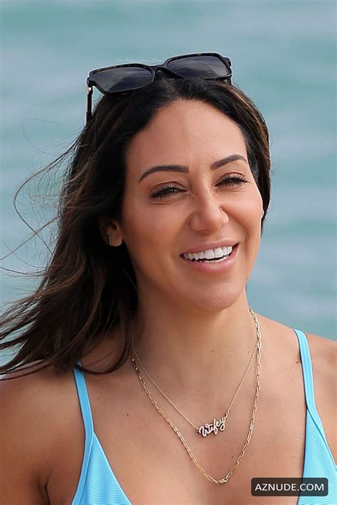 Melissa Gorga Sexy Looks Amazing In A Bikini On The Beach In Miami AZNude