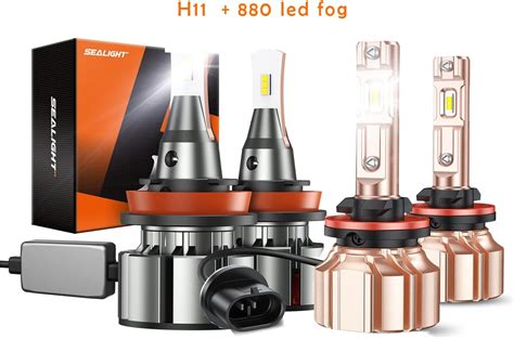 Amazon Sealight L H Led Bulbs Bundle Led Fog Light