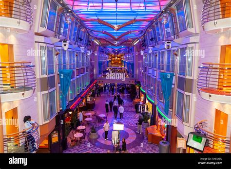 Royal Caribbean Independence Of The Seas Cruise Ship Interior And Exterior Photographs Showing