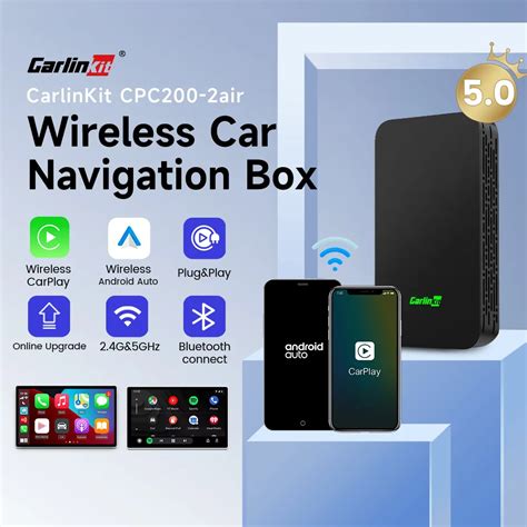 CarlinKit 5 0 Wired To Wireless Android Auto Box Wireless CarPlay