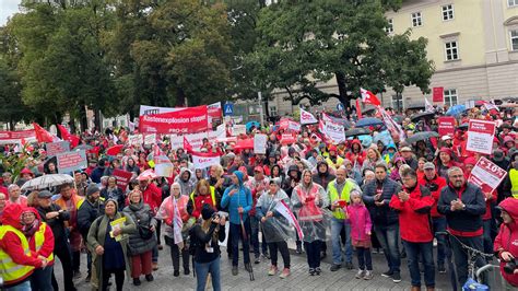 Ein Starkes Signal Bei Preise Runter Demo Personalvertretung Des