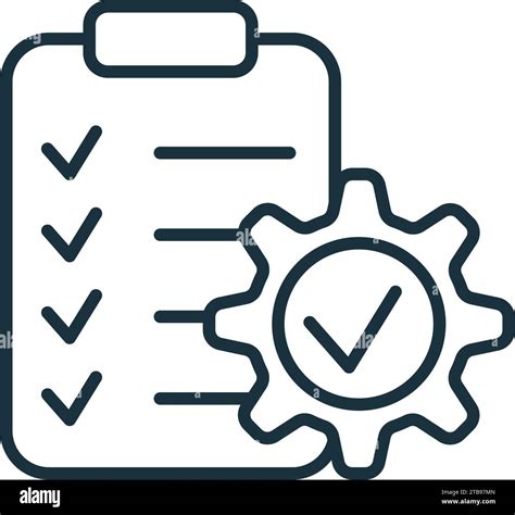 Gtd Outline Icon Monochrome Simple Sign From Productivity Collection