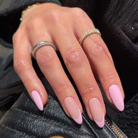 Pin By Thaís Eduarda On Unha Stylish Nails Gel Nails Almond Nails Pink