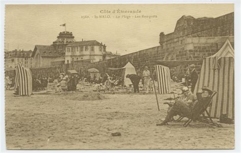 Saint Malo La Plage Les Remparts