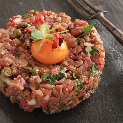 Recette Tartare de veau épicé aux herbes facile rapide