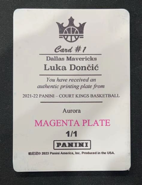 National Treasures Luka Doncic Aurora