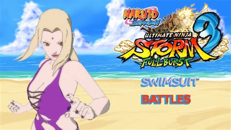 Tsunade Bikini Ultimate Ninja Storm 3