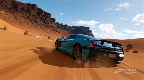 The Difference Between A Fast Car A Rimac Concept Two Forza Horizon