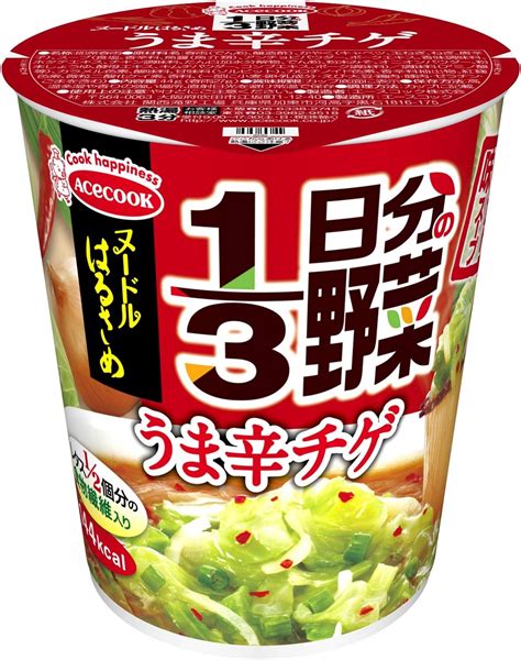 Amazon エースコック ヌードルはるさめ 13日分の野菜 うま辛チゲ 44g×6個 エースコック スープ 通販