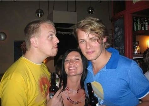 #SamHeughan his brother and his ex sister in law...a few years ago ...