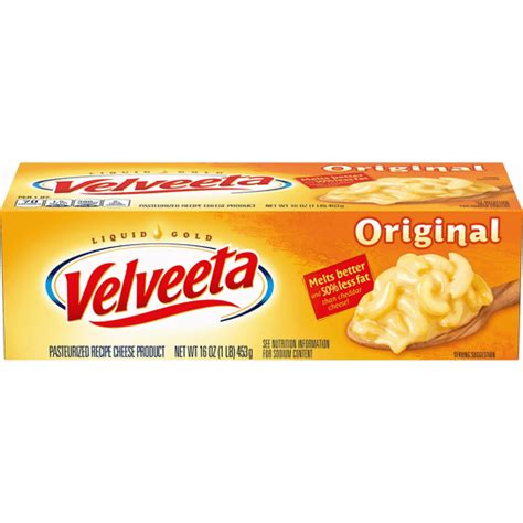 Velveeta Original Cheese Cheese Spreads And Dips Carlie Cs