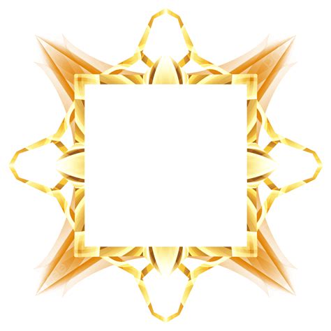 Moldura De Ouro De Luxo Png Quadro Arma O Fundo Imagem Png E Psd The