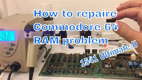 How To Repaire Commodore 64 Ram Problem With The Help Of 1541 Ultimate