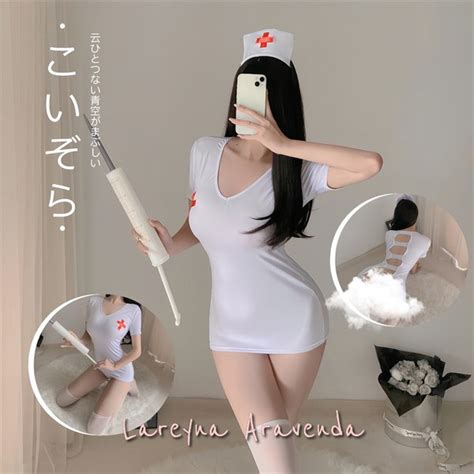 Jual Set Lingerie Seksi G String Model Sexy Nurse Lg Di Lapak