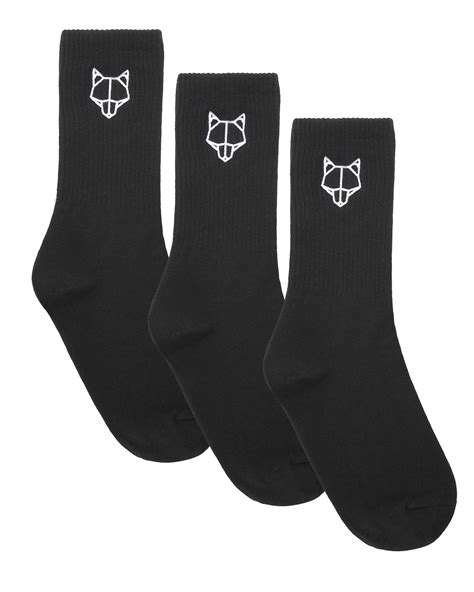 Mens black sock