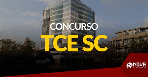 Concurso TCE SC Banca organizadora deverá ser revelada em março